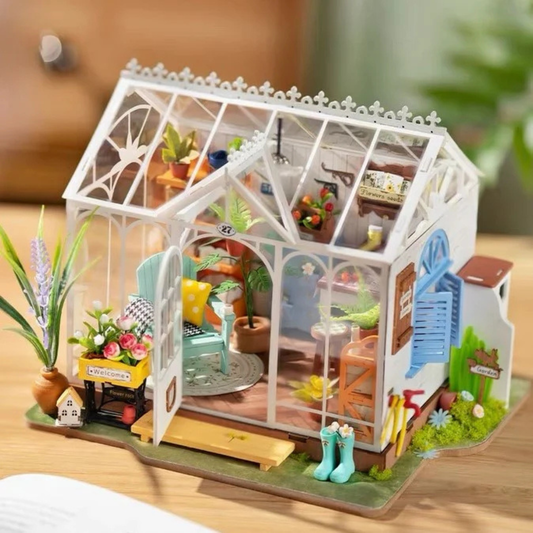 The Dreamy Garden House 3D DIY Miniature House Kit