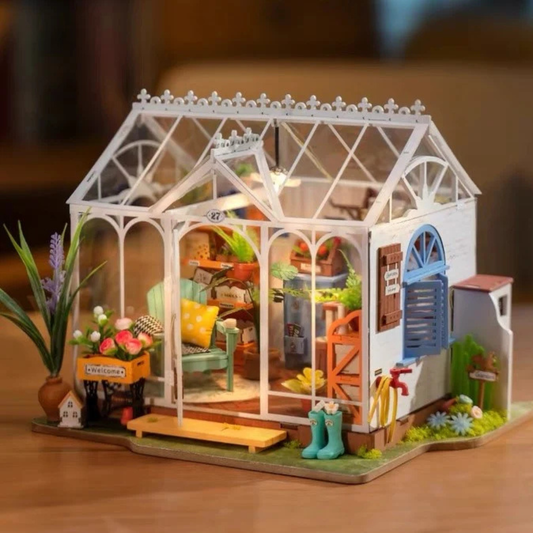The Dreamy Garden House 3D DIY Miniature House Kit