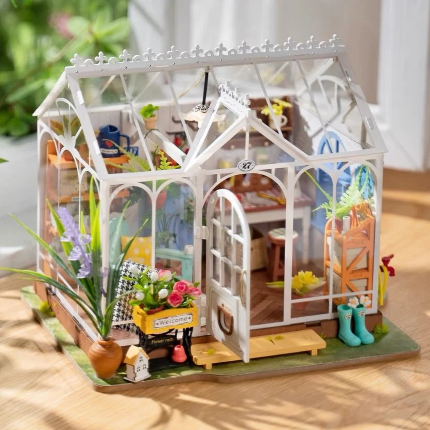 The Dreamy Garden House 3D DIY Miniature House Kit
