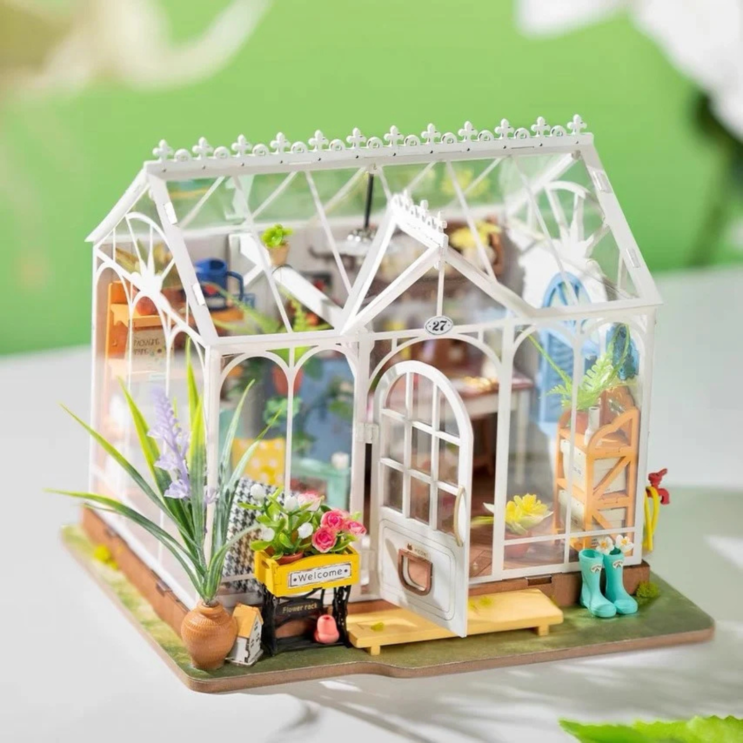 The Dreamy Garden House 3D DIY Miniature House Kit