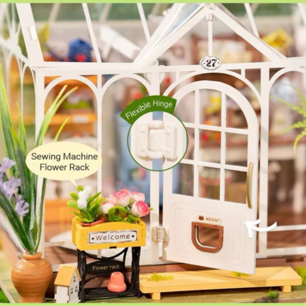 The Dreamy Garden House 3D DIY Miniature House Kit