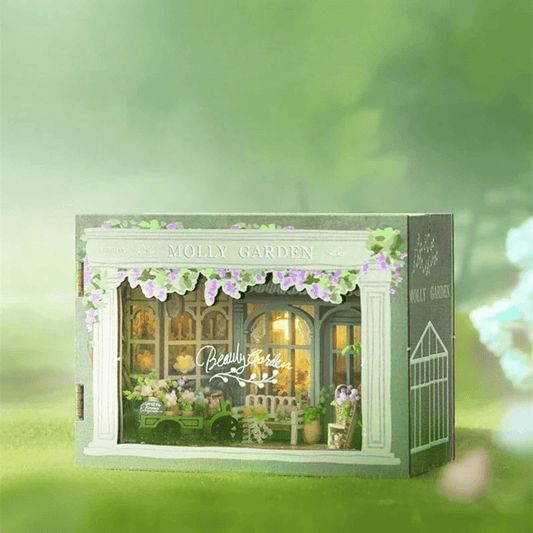 Molly Gardenhouse Miniature 3D Flower Shop Kit