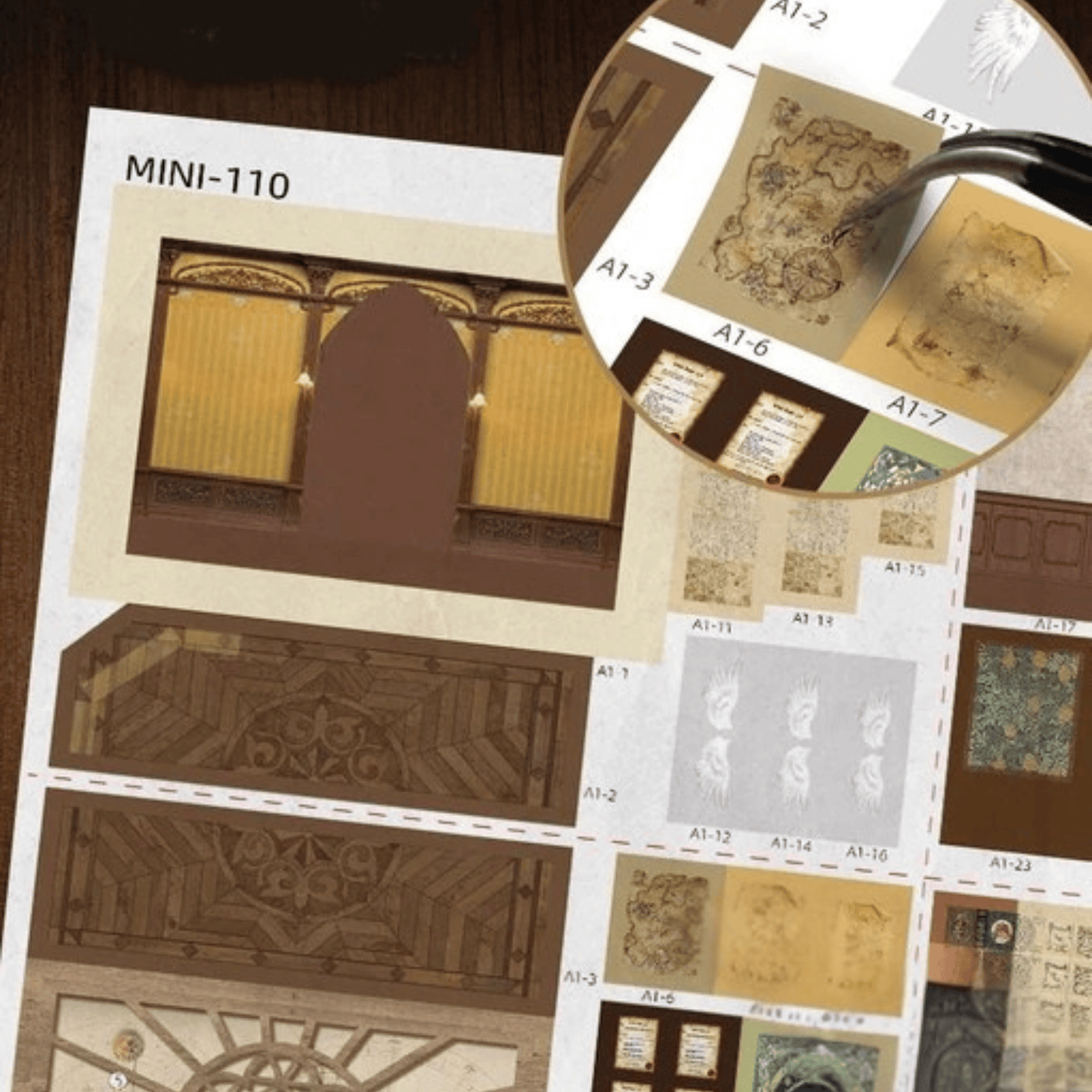 Molly Gardenhouse Miniature 3D Flower Shop Kit