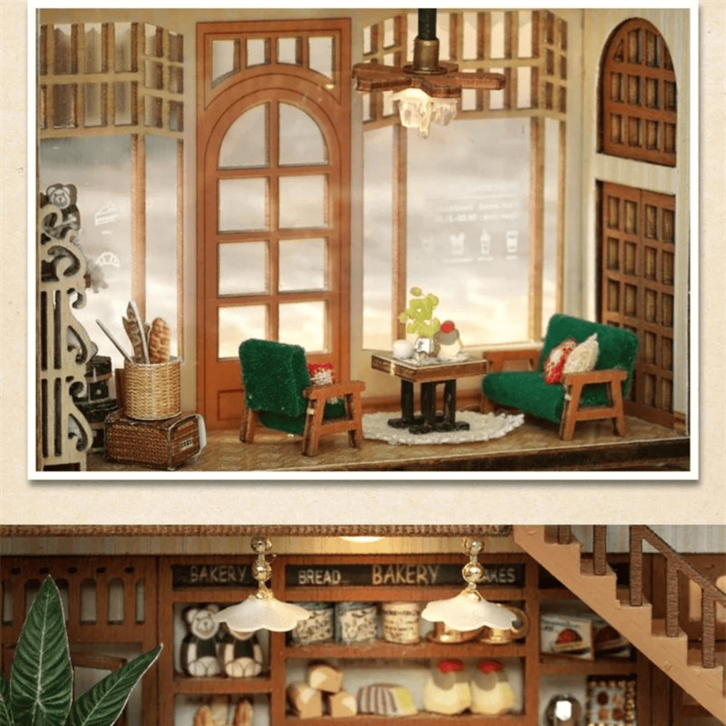 Bagel Time Miniature 3D Coffee & Bakery Kit