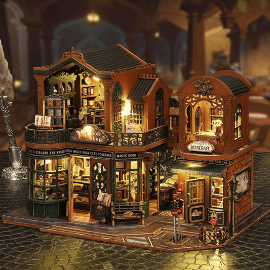 Twilight Bookstore 3D DIY Vintage Bookshop Kit