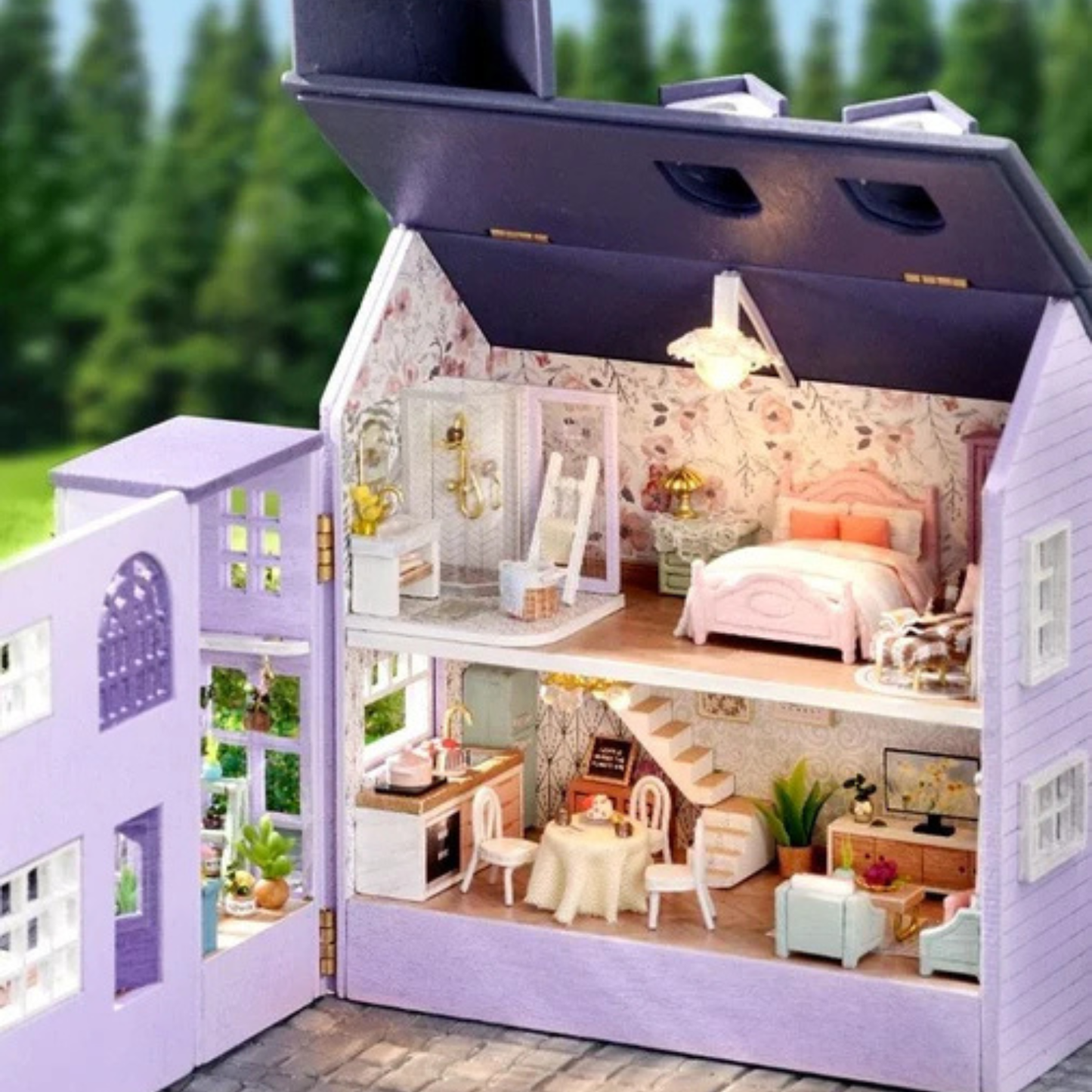 Happy House 3D DIY Classic Cottage Kit