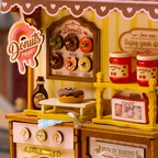 The Cozy Life & Bakery DIY Miniature Kit – 3D Sweet Donut Shop